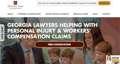 Desktop Screenshot of hasnerlaw.com