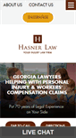 Mobile Screenshot of hasnerlaw.com